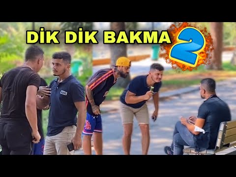 SOKAKTA DİK DİK BAKMA ŞAKASI 2 ( Turist ÇILDIRDI ) - SOSYAL DENEY