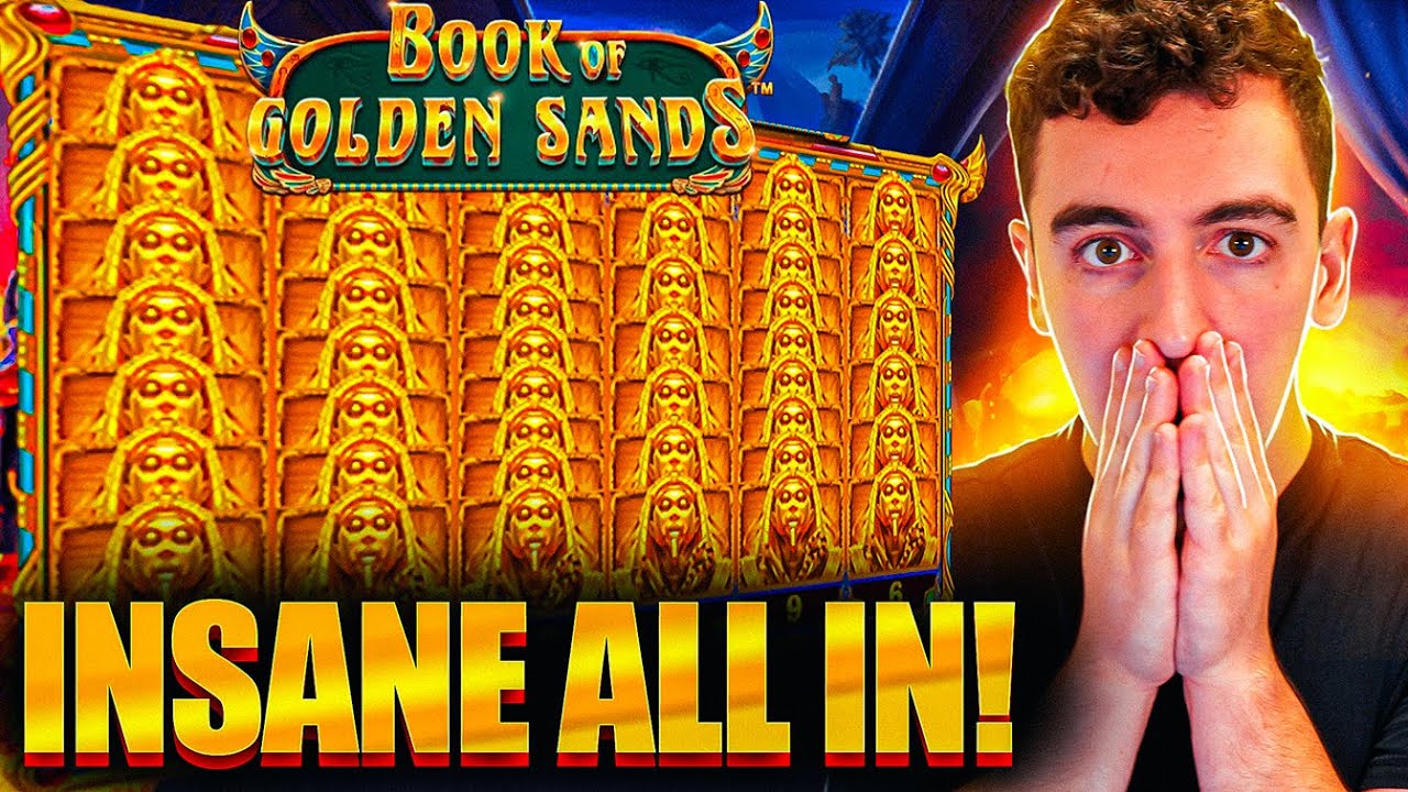 Book Of Golden Sands $1000 All In!