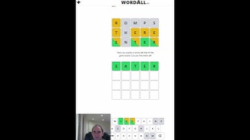 WordALL- Wordle with multiple answers! (7 Nov 25 puzzle) #variant #wordgames #puzzle #speedsolving