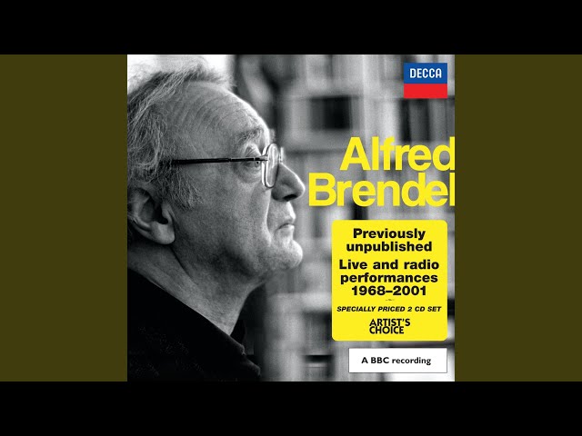 Chopin - Andante spianato & Grande polonaise : Alfred Brendel, pia
