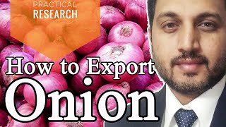 How to export onion from India to any country