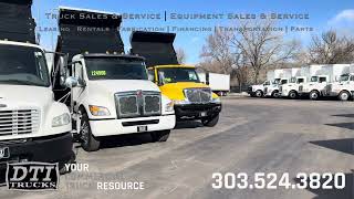 Find the Perfect Dump Truck for 2025 | Under CDL, Flatbed & 4x4 Options at DTI Trucks!