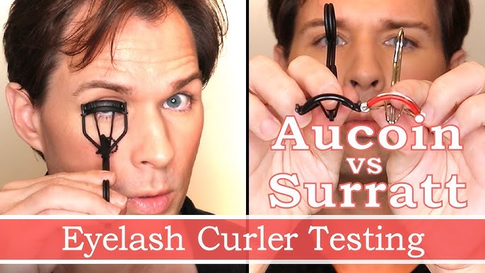 SHU UEMURA VS SURRATT, EYELASH CURLER TESTING 