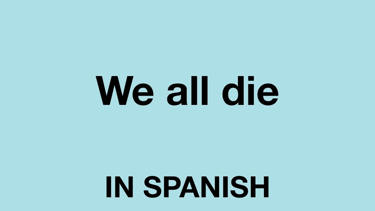 I can spanish