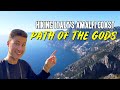 Hiking the path of the gods along italys amalfi coast  italy travel vlog 2022