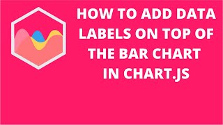 how to add data labels on top of the bar chart in chart.js?