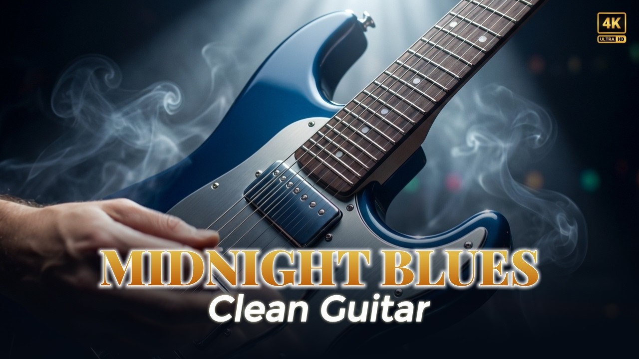 Clean Electric Blues Guitar – Late Night Instrumental for Relax & Focus  | Vol. 111