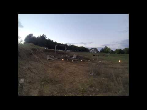 Exploding Spray Paint Cans