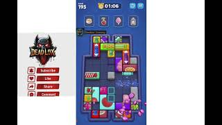 Picture Block Jam Level 195. Walkthrough Gameplay