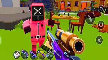 Pixel Combat: Zombie Strike | Squid Game | Gameplay Walkthrough | Lomelvo