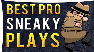 CS:GO - Best of PRO Sneaky Plays I ft. Snax, Pasha, Flusha & More!