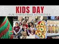 Christmas Activities For Kids | Making Gingerbread Houses, Light Show, Movie Night &amp; More