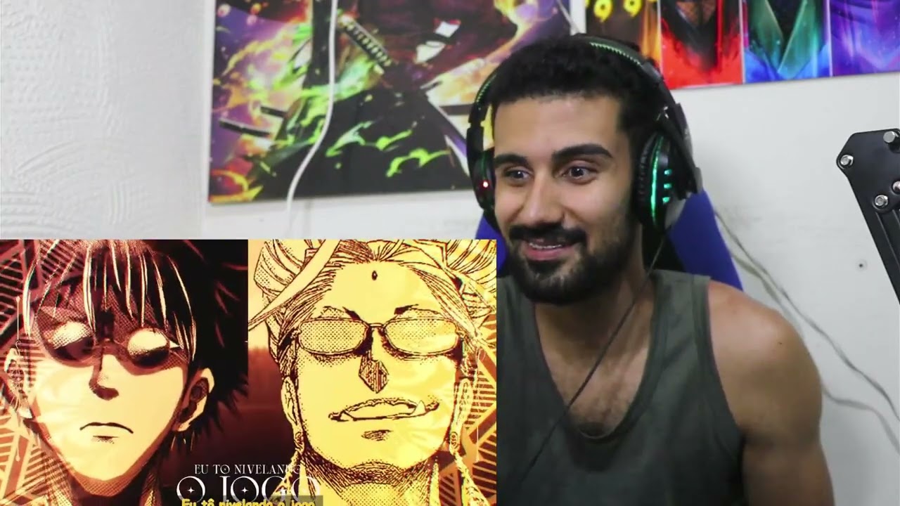 JORGE REACT ♪ Buda e Wukong (Shuumatsu no Valkyrie) | Iluminação | AniRap e ‪@KaitoOFC