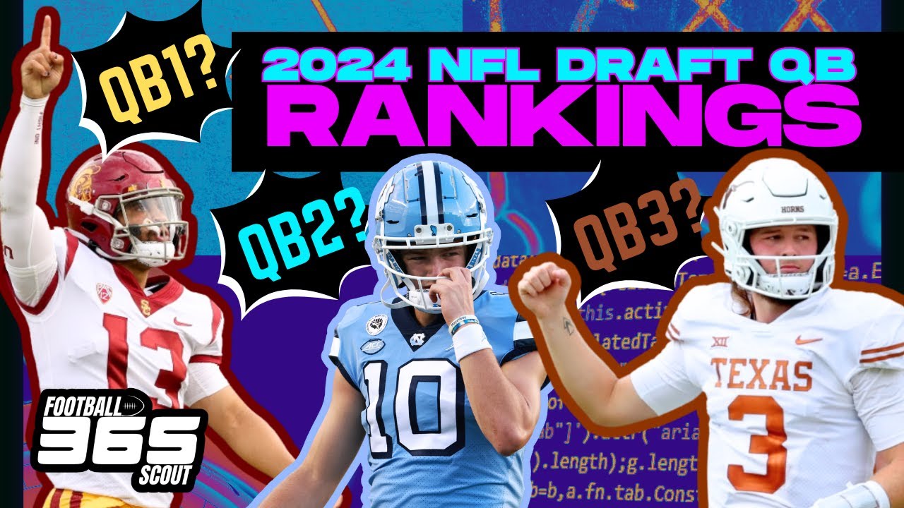 Updated Top 50 2024 NFL Draft Big Board - Caleb Williams Leads the Way, QB  J.J. McCarthy Is Top 10