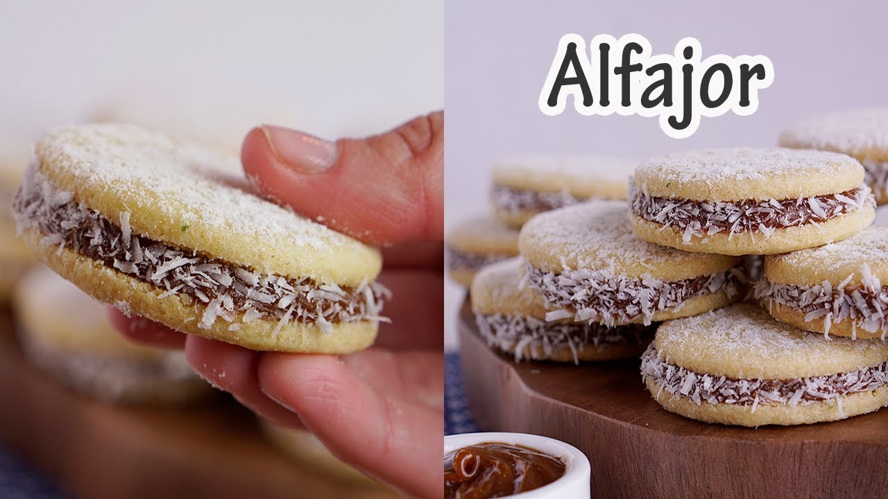COMO FAZER ALFAJOR MELHOR RECEITA DA VIDA! I RECEITAS E TEMPEROS