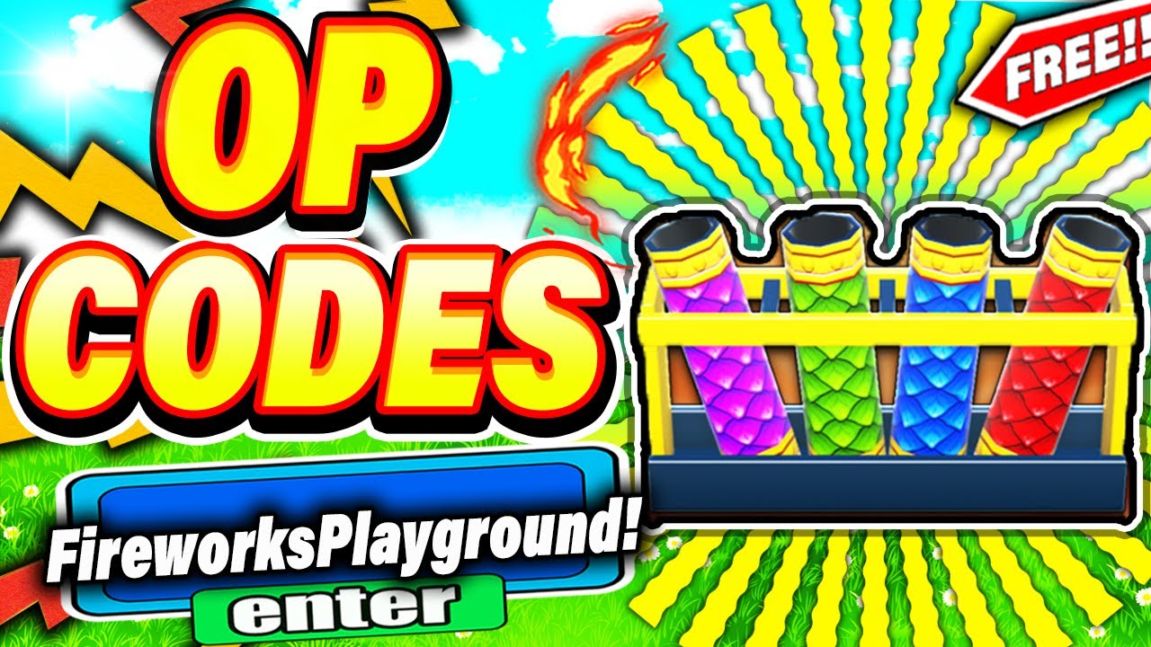 Fireworks Playground codes