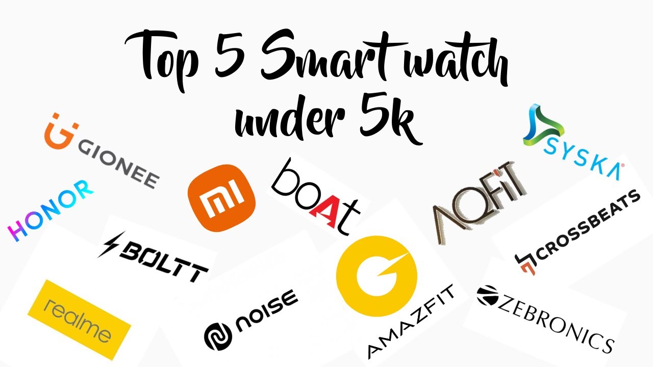 Top 5 Smartwatches Under ₹5000 in July 2021 | Best 5 Selling Smartwatches under Rs 5000 July 2021