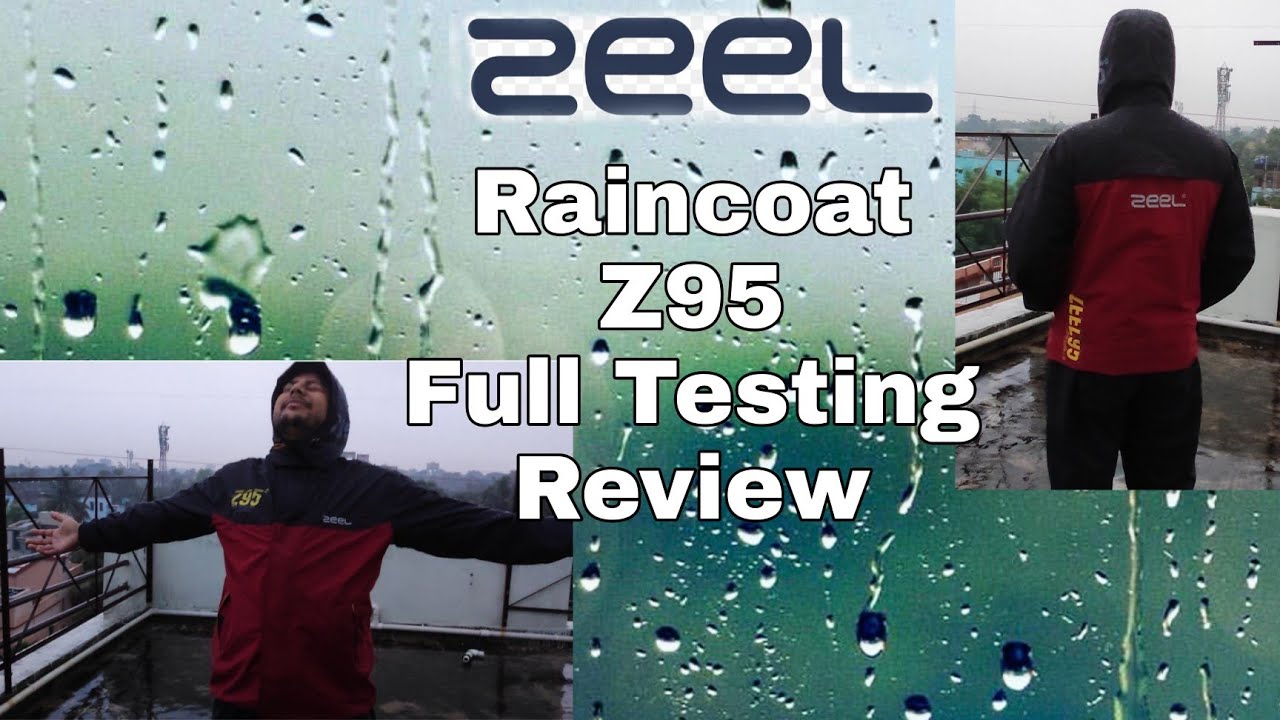 Zeel RaincoatBest Raincoat With Testing Review YouTube