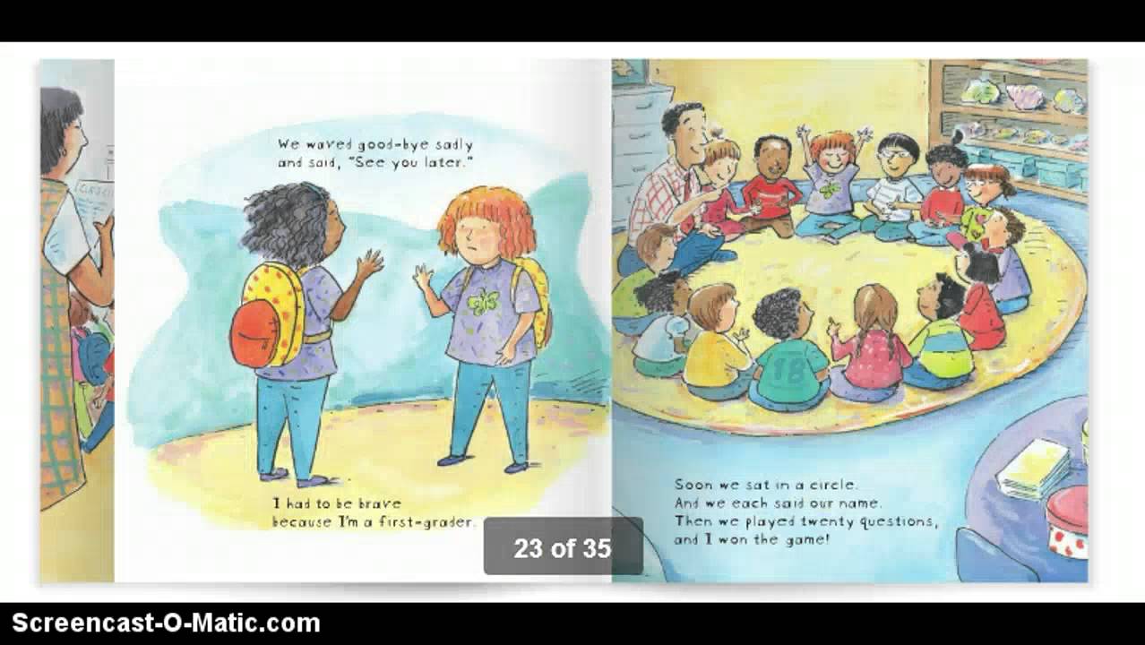 The Night Before First Grade Screencast - YouTube