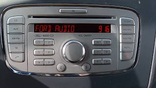 Ford Radio Unlock Code V Series Fordcode.co.uk - Youtube