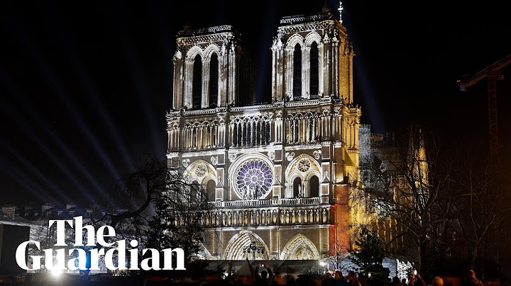Notre Dame reopening: Macron joined by Trump and world leaders for Paris ceremony – watch live