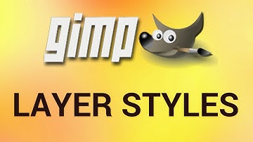 How to Use Layer Styles in GIMP