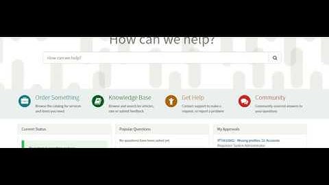 ServiceNow - Show Knowledge article on catalog item