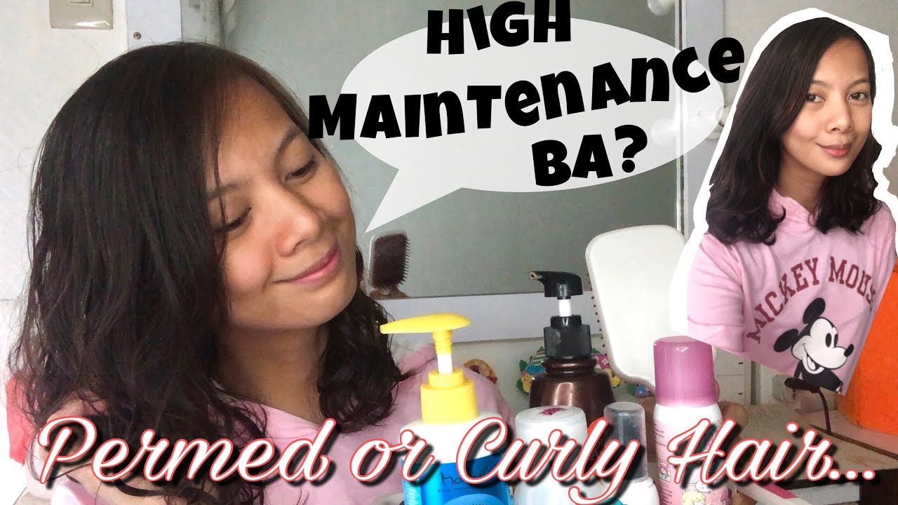 Maintaining Permed / Curly Hair | R O S C H 