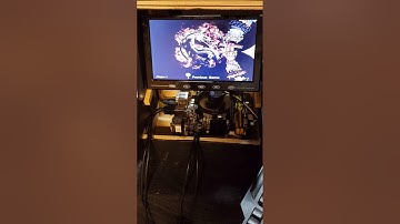 Demo of hyperspin on a super mini neo geo arcade machine