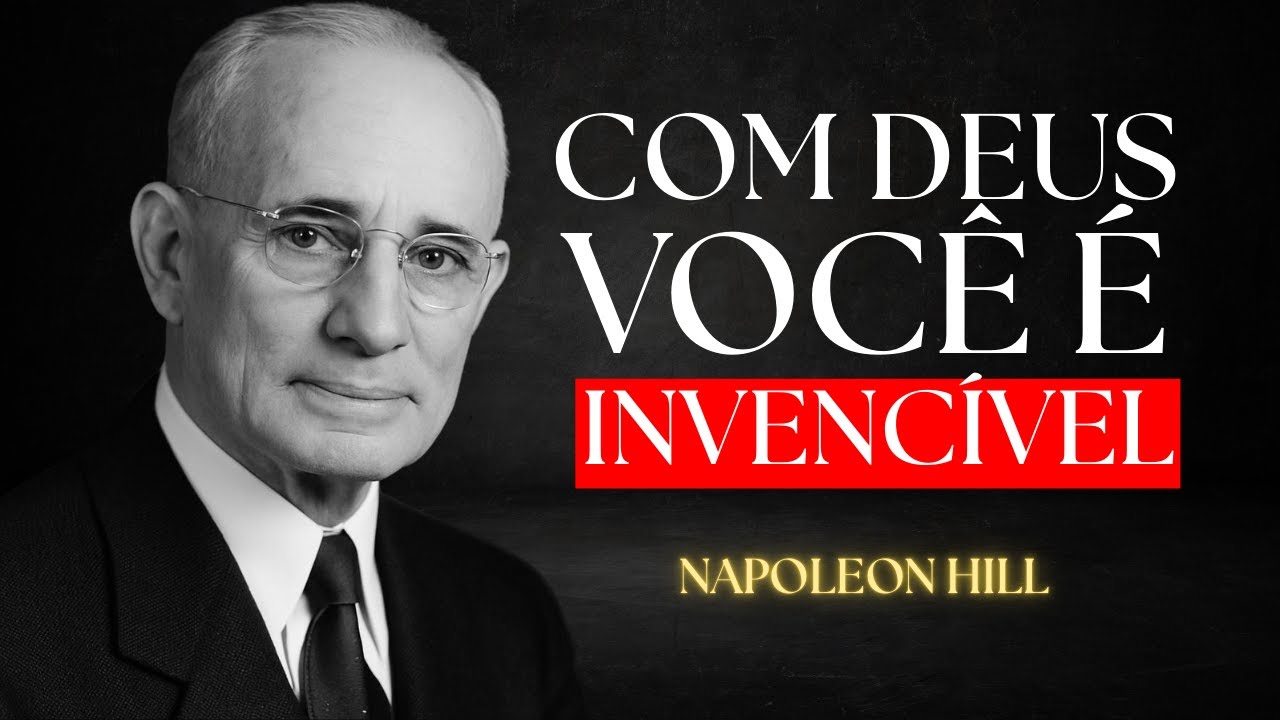Outline Video O homem que só tem DEUS é invencível | Napoleon Hill