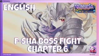 Neptunia Game Maker R:Evolution Gameplay Chapter 6 - F-Sha Boss Fight (FromSoftware)