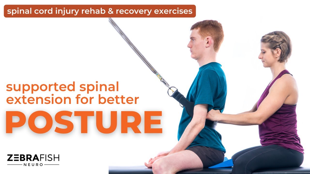 Spinal cord injury rehab & recovery exercises: supported spinal ...