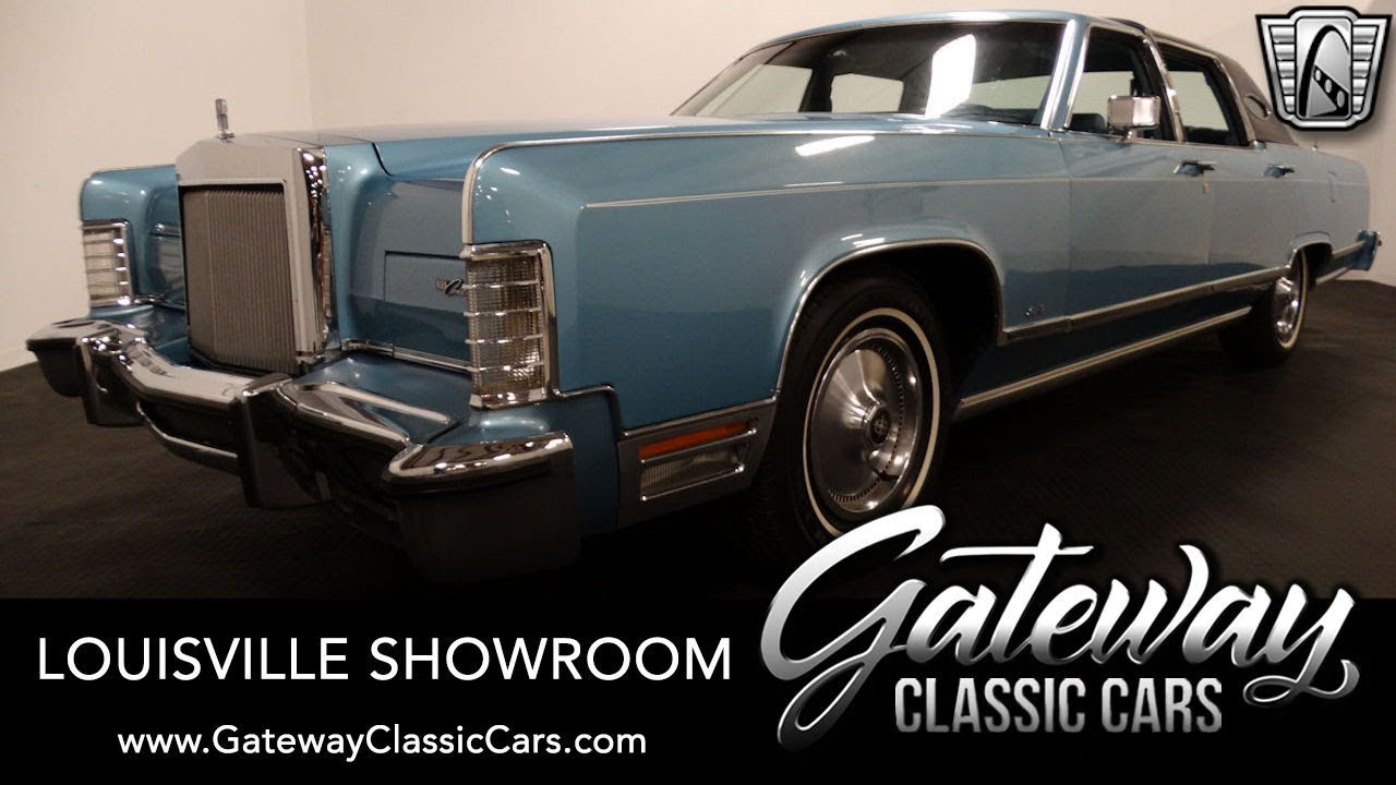 1978 Lincoln Town Car, Gateway Classic Cars Louisville 2270 LOU YouTube