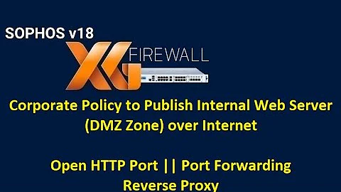 13.2 How to Publish Internal Web Server over a Internet in Corporate Network || Live Environment