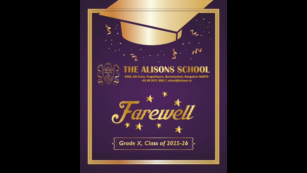 Valedictory & Farewell