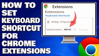 Celebrity How To Set a Keyboard Shortcut For a Google Chrome Extensions [Guide] Net Worth