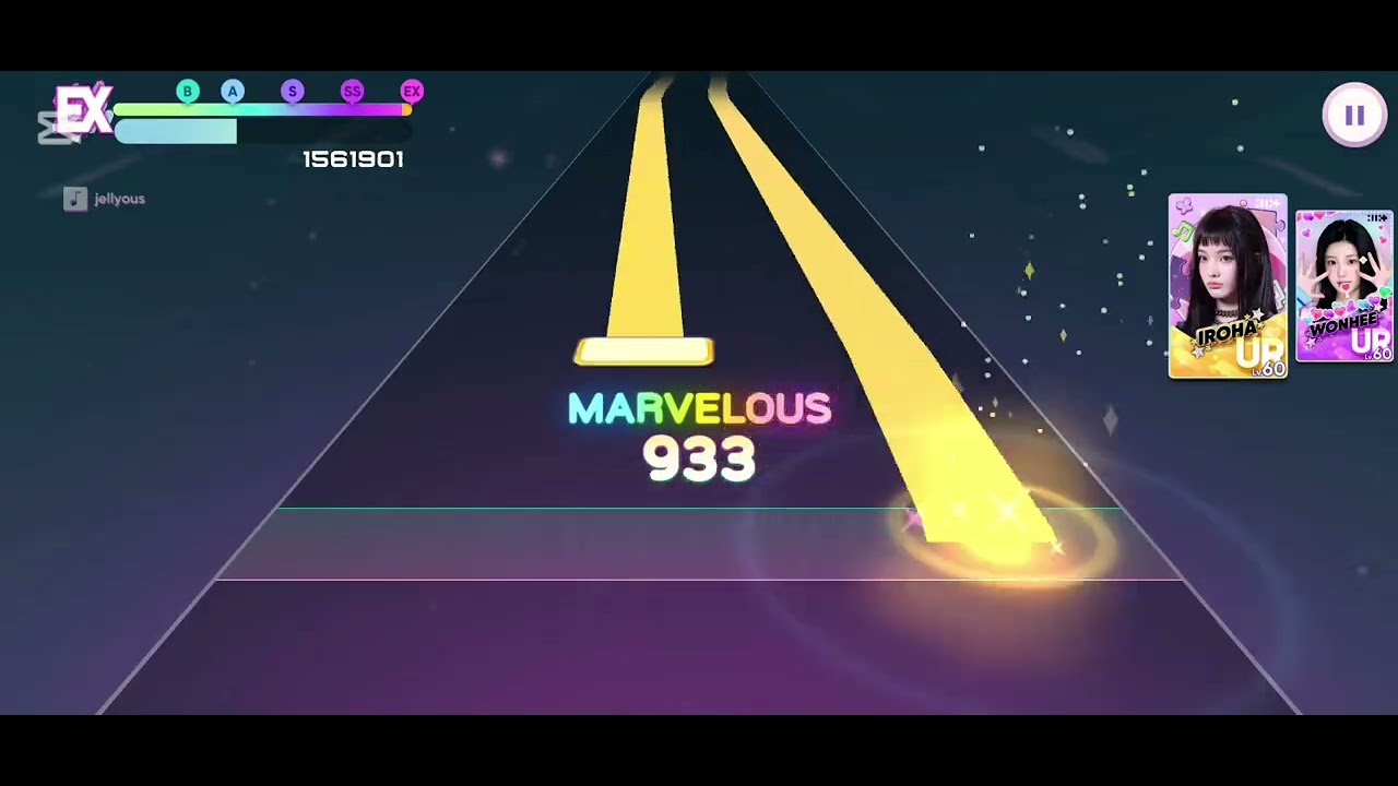 لعبة Rhythm hive او لعبة هايب فرقة ايليت اغنية جوليس هارد 🩵