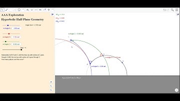 Geometry 6.32 AAA Exploration in Hyperbolic Geometry