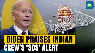 Baltimore Bridge Collapse: What Happened? | Biden Praises Indian Crew For Timely Alert