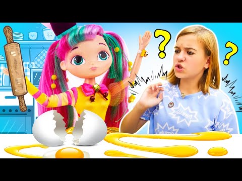 Видео: Видео куклы Сказочный Патруль готовят торт! Игры для детей в готовку - игрушки из мультиков