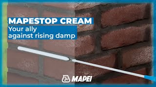 Create Chemical Barriers Against Rising Damp Mapestop Cream For All Types Of Masonry