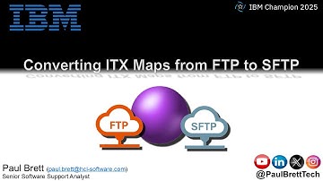 Converting ITX Maps from FTP to SFTP