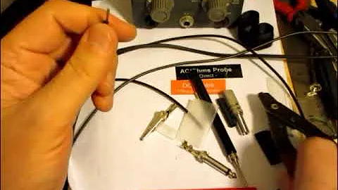 Heathkit VTVM Probe Kit construction