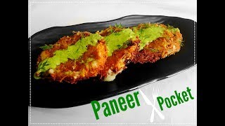 Dhaba style Herbed Paneer Paratha at home