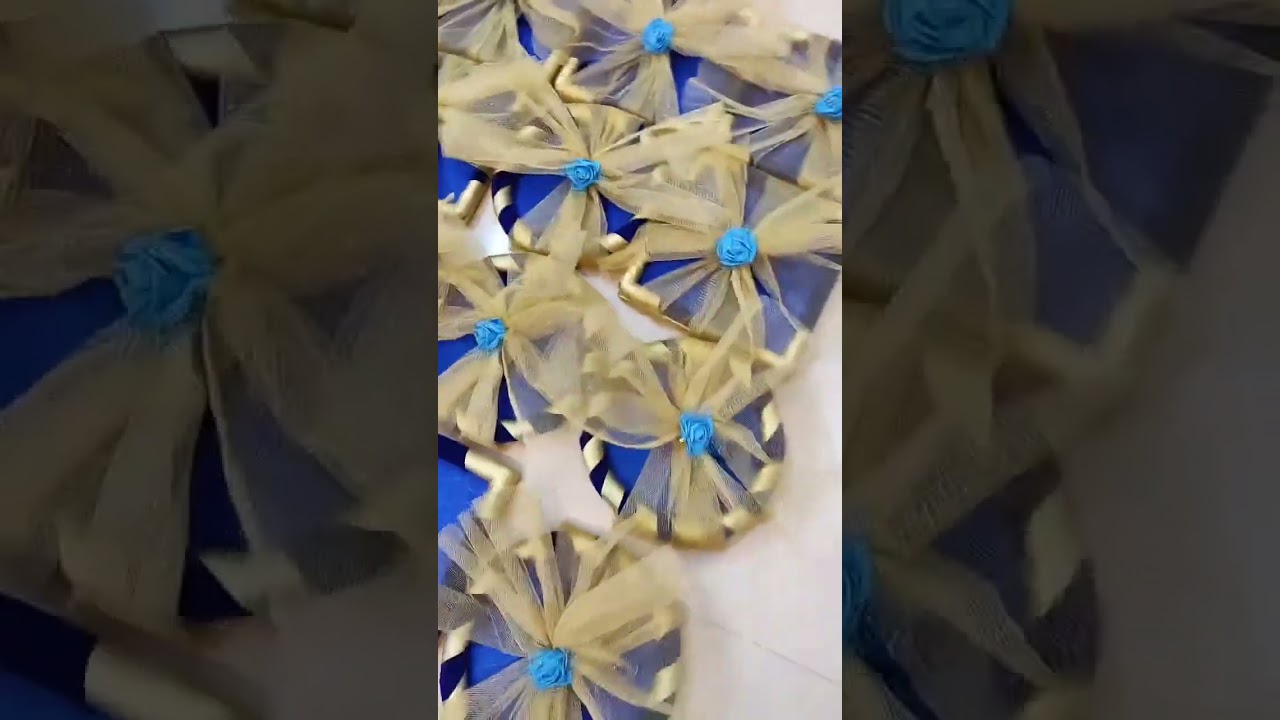 Wedding trays - Royal blue theme  