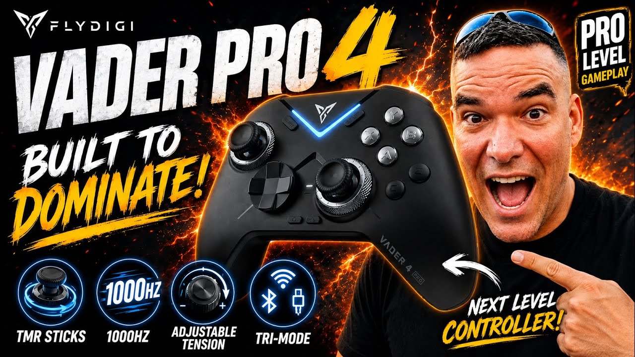 Is This the Ultimate Multi-Platform Controller? Flydigi Vader 4 Pro Put to the Test