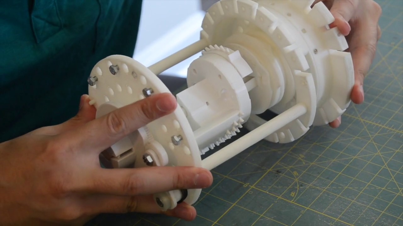 Printed Curta Assembly -