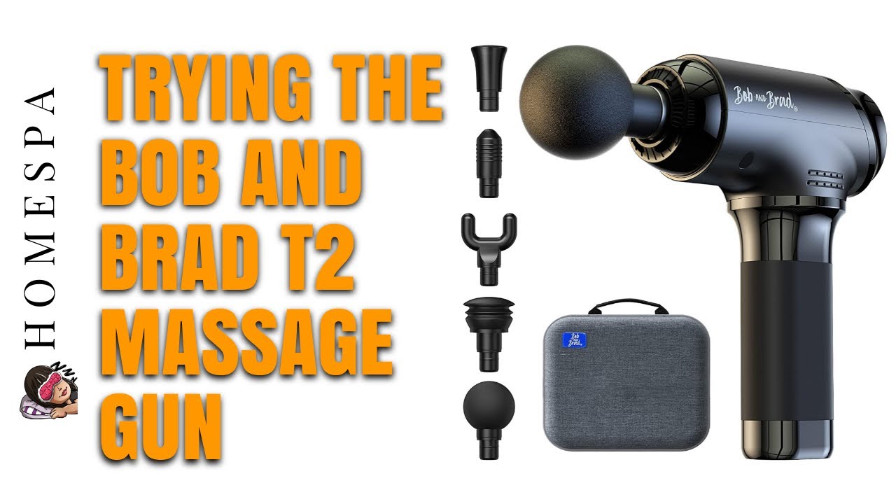 Trying out the Bob & Brad T2 Massage Gun 