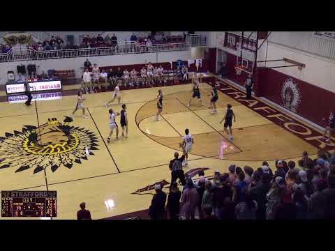 Strafford High School vs Springfield Catholic High School Mens Varsity Basketball