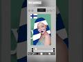 🇫🇮 Finland Flag Inspired Makeup &amp; Hair Art | Ibis Paint X Digital Art #blackpink #ibispaint #short